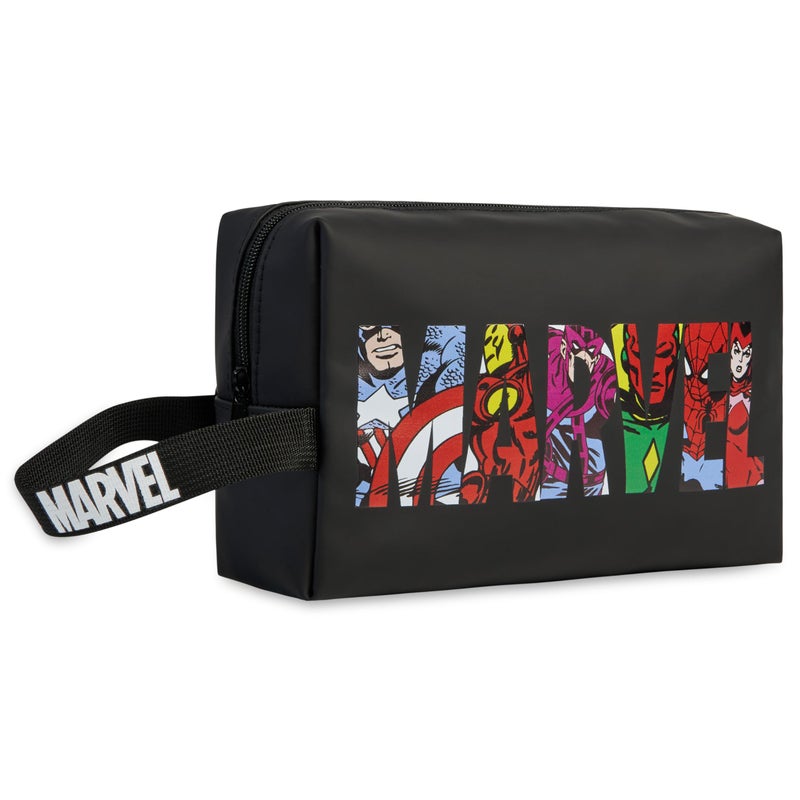 Marvel Mens Toiletry Bags  Travel Toiletries Bag Hanging Wash Bag for Men and Teenagers Holiday Gym  Gifts for Him